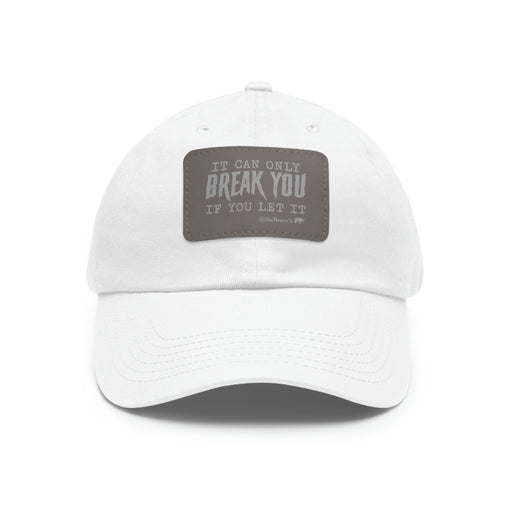 Baseball Cap with Leather Patch